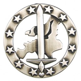 Odznak BW na baret EUROCORPS kovový