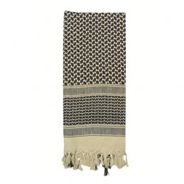 Šátek SHEMAGH 105 x 105 cm KHAKI